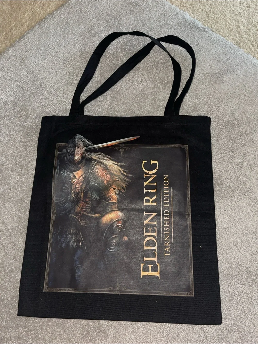 Elden Ring Tarnished Edition - Black Tote Bag